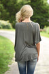 Heart on My Sleeve Top - Olive