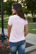 Neon Geo Print Top ~ Pink