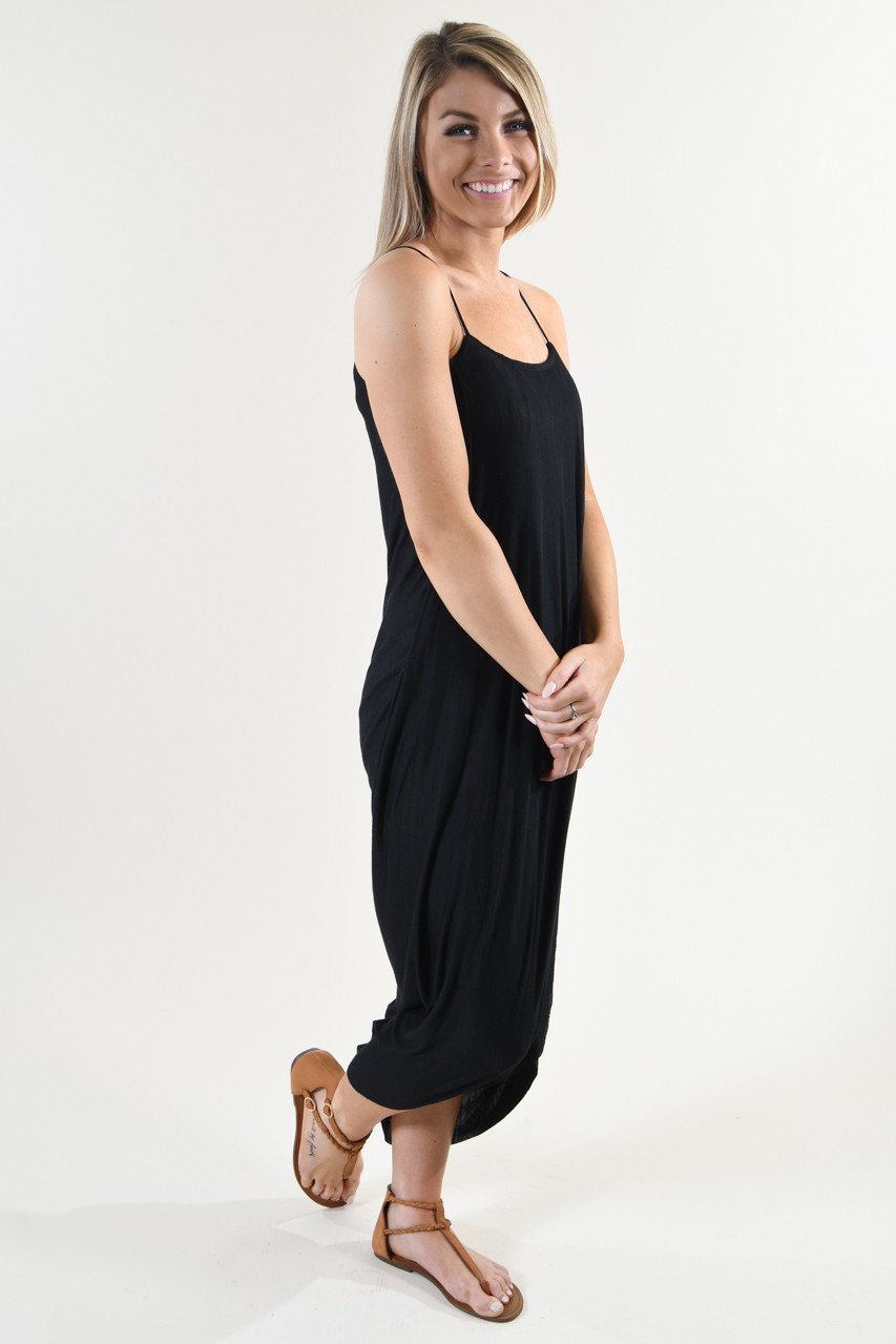 Egyptian Goddess Maxi ~ Black