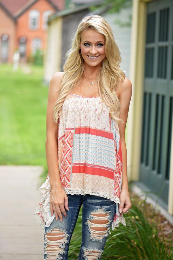 Patchwork Tank Top