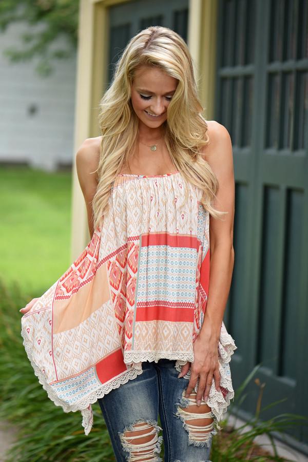 Patchwork Tank Top