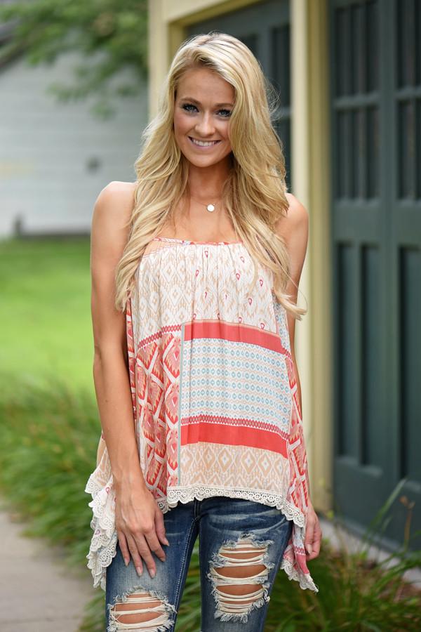 Patchwork Tank Top