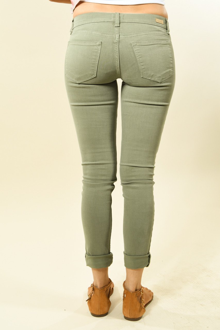 Sneak Peek Sage Skinny Jeans