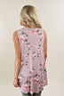 Swept Away Floral Tank Top