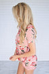 Everyday Beauty Floral Top ~ Pink