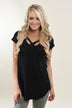 The Promise Criss Cross Top ~ Black