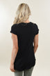 The Promise Criss Cross Top ~ Black