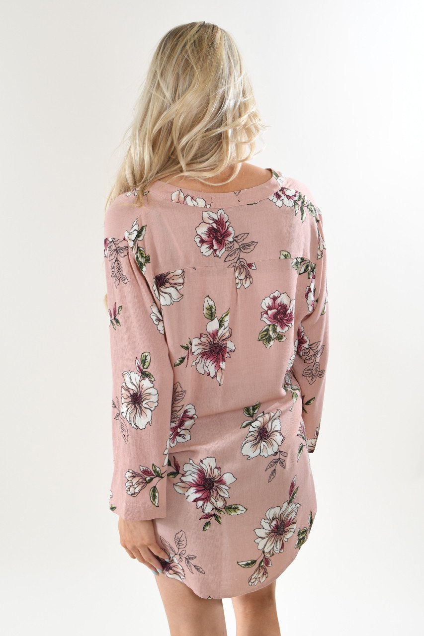 Not Your Everyday Office Top - Pink Floral