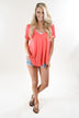 Lush Coral Tee
