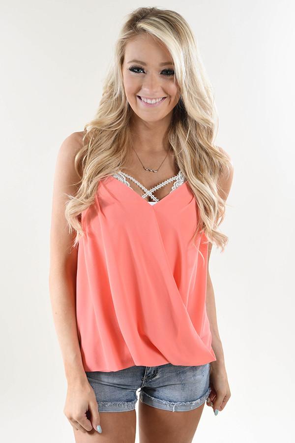 Lucky Tangerine Tank Top
