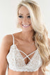 Ivory Lace Bralette