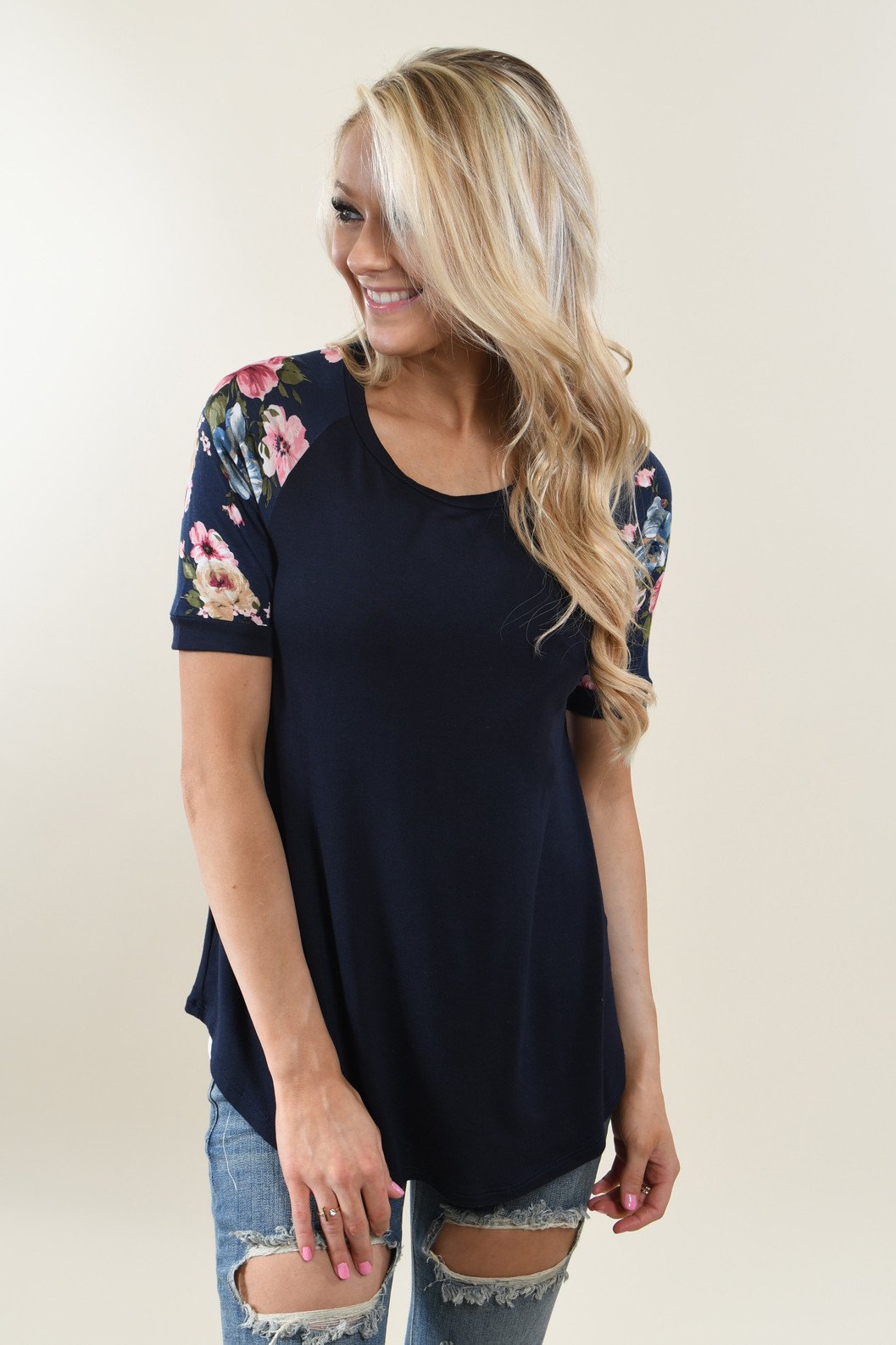 Show Your Best Top ~ Navy
