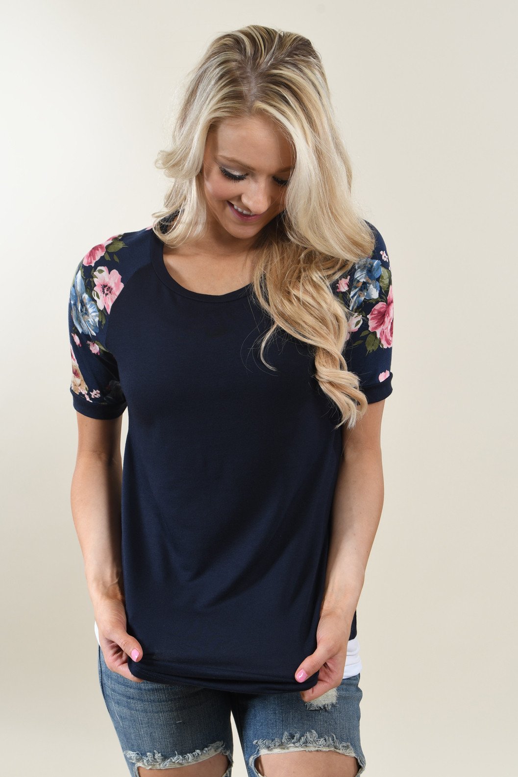 Show Your Best Top ~ Navy