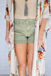 Calypso Shorts ~ Spring Green