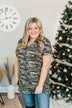 A Single Moment Short Sleeve Top- Camo