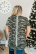 A Single Moment Short Sleeve Top- Camo