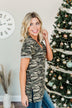 A Single Moment Short Sleeve Top- Camo