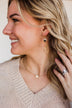 Fashion Icon Tiered Earrings- Gold