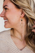 Fashion Icon Tiered Earrings- Gold