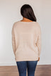 Sheer Delights Knit Sweater- Oatmeal