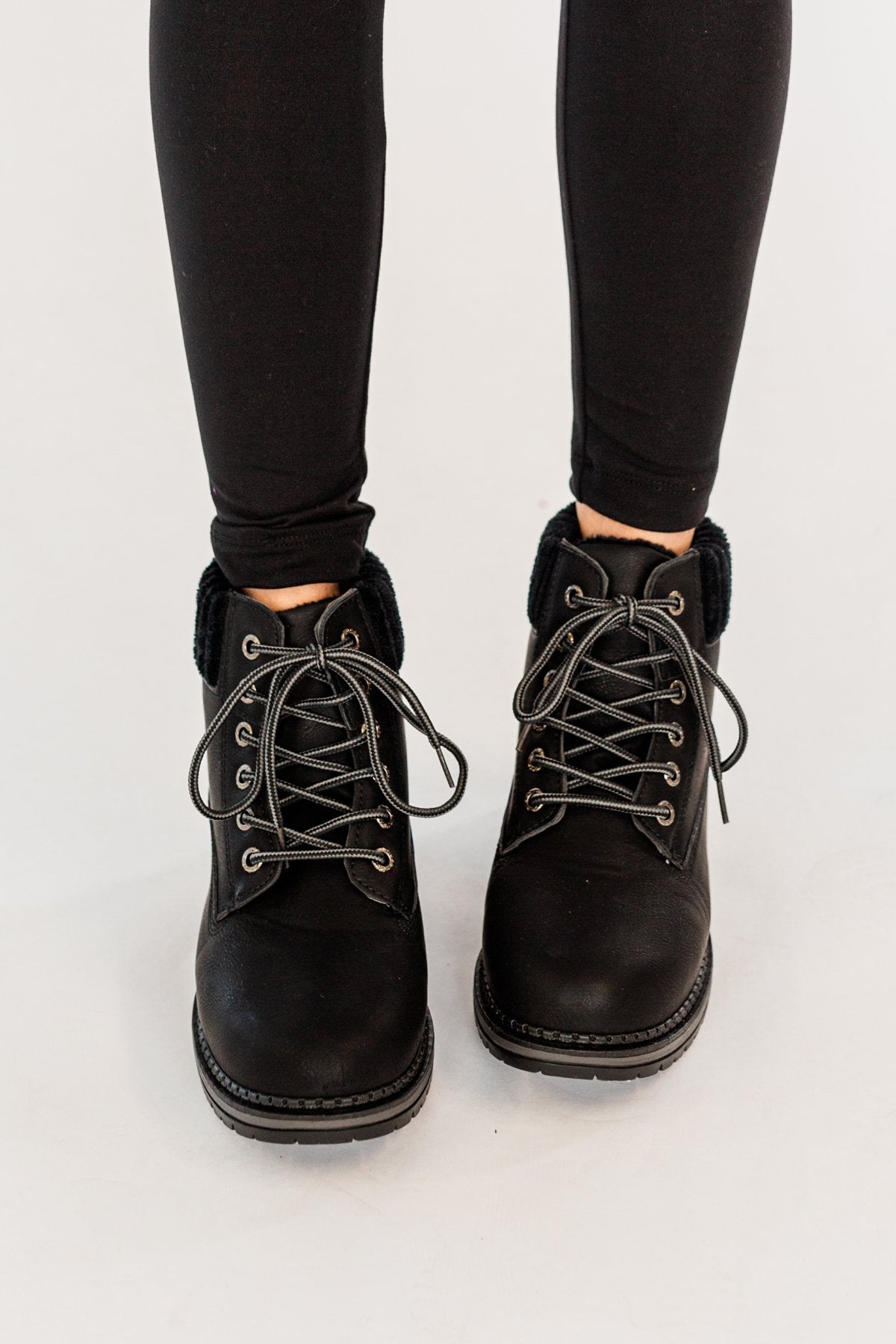 Dirty Laundry Alpine Booties- Nubuck Black