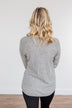 Unspeakable Beauty Knit Long Sleeve Top- Grey