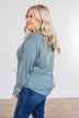 Have To Have It Drawstring Hoodie- Teal