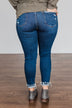 Vervet Mid-Rise Skinny Jean- Kristine Wash