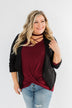 Pretty & Professional Blazer- Black