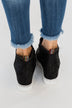 Sugar Glossy Wedges- Black