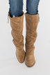 Very G Strips Galore Boots- Taupe