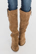 Very G Strips Galore Boots- Taupe