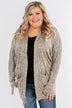 In Your Heart Dolman Cardigan- Heathered Beige