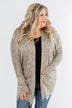 In Your Heart Dolman Cardigan- Heathered Beige