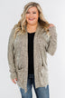 In Your Heart Dolman Cardigan- Heathered Beige