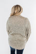 In Your Heart Dolman Cardigan- Heathered Beige