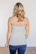 Pulse Basics All You Ever Wanted Lace Tank- Heather Grey