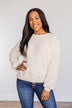 Never Ending Moments Knit Sweater- Ivory