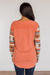 Love You More Aztec Top- Mauve