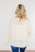Smile For Me Knit Sweater- Ivory