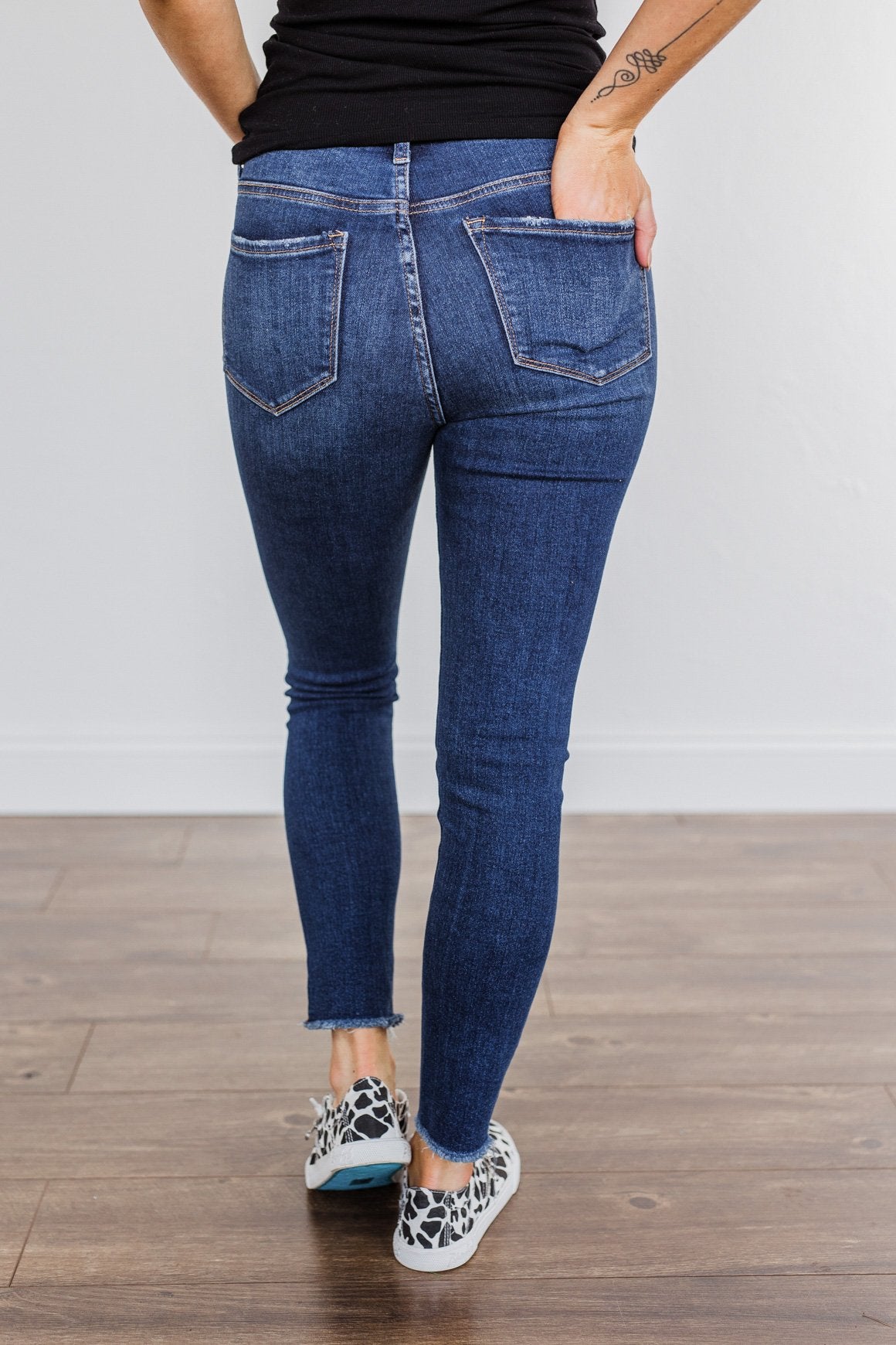 Vervet High-Rise Skinny Jeans- Rita Wash