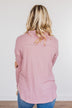 Always Winning Long Sleeve Cowl Neck Top- Orchid