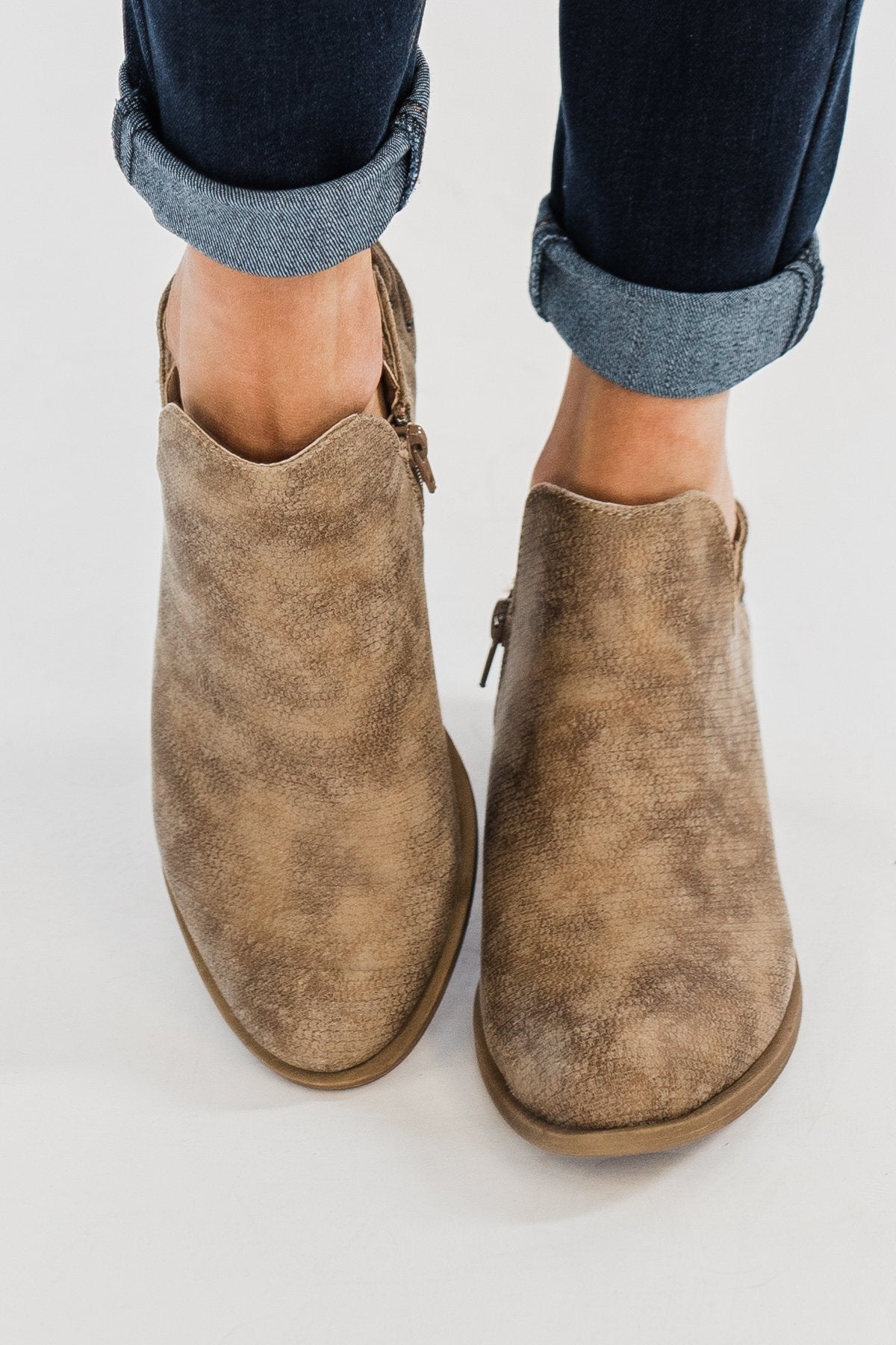 Very G Rebecca Booties- Beige