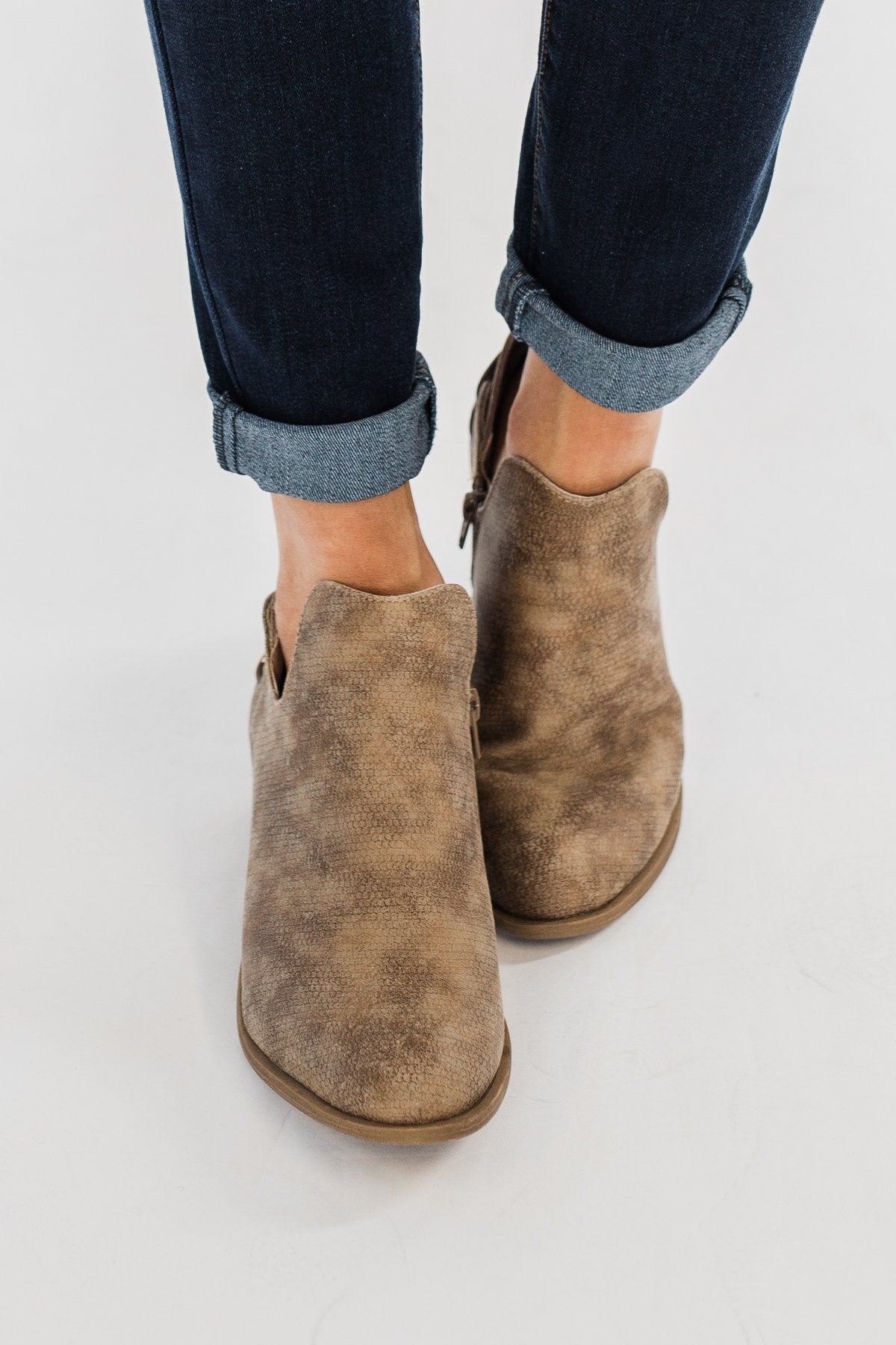 Very G Rebecca Booties- Beige