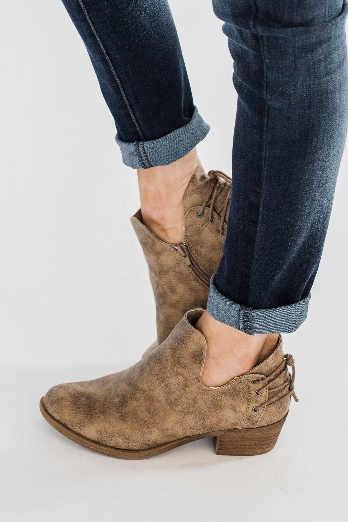 Very G Rebecca Booties- Beige