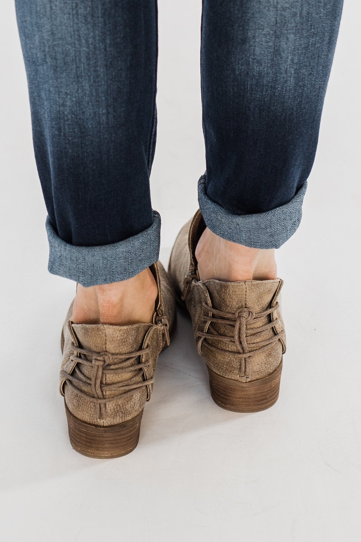 Very G Rebecca Booties- Beige