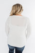 Be With You Waffle Knit Top- Off White