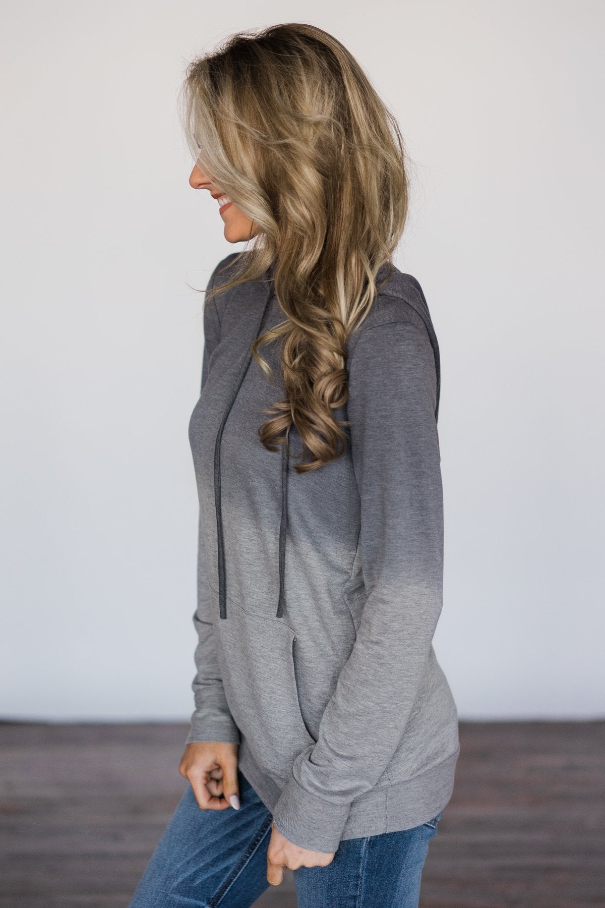 Tell Me Everything Ombre Hoodie