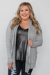First Choice Layering Cardigan- Heather Grey