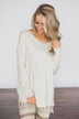 Hold On To Me Sweater - Ivory